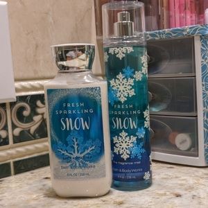 Bath & Body Works Fresh Sparkling Snow